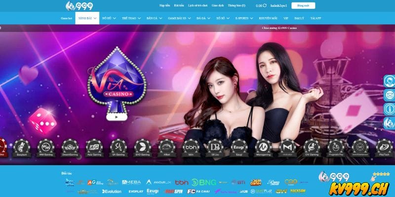 Sòng bài casino tại nhà cái KV999